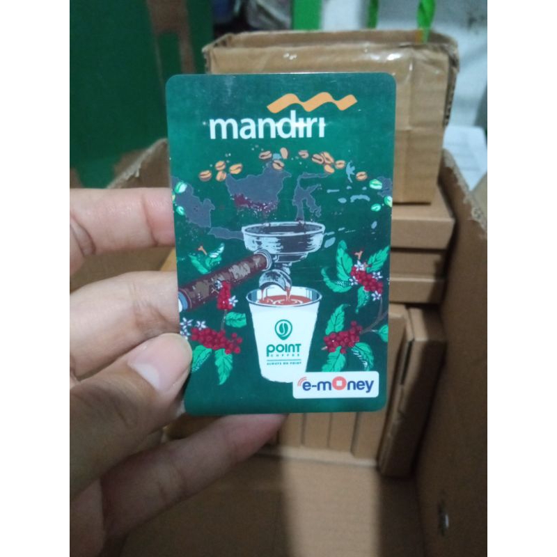 emoney mandiri edisi point coffee original