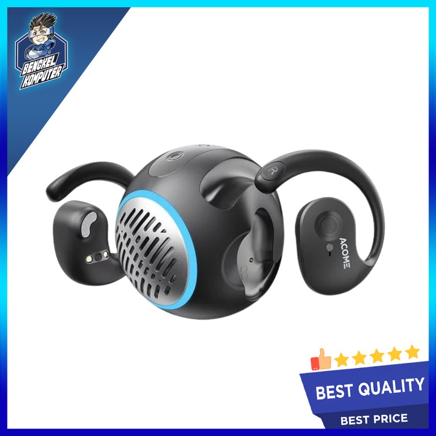 TWS ACOME OWS A21 2 IN 1 BLACK