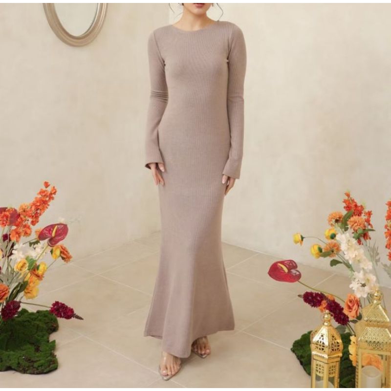 Preloved Long Jesva Knit Dress