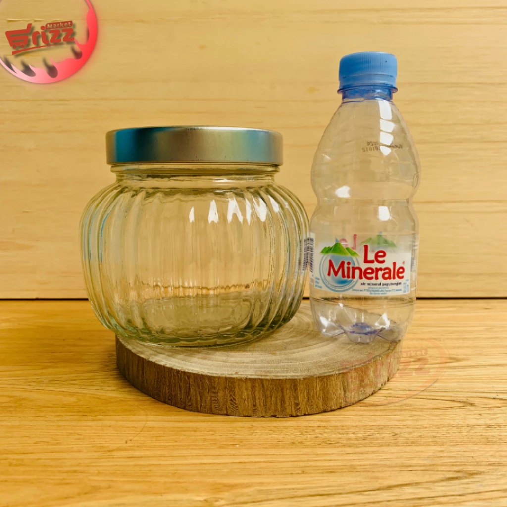 Miawmiaw_Id Toples Kue Kering 1 Liter Stoples Kaca Lebaran Nastar Beling Tpf-5 Dan Tpf- 10 Sl