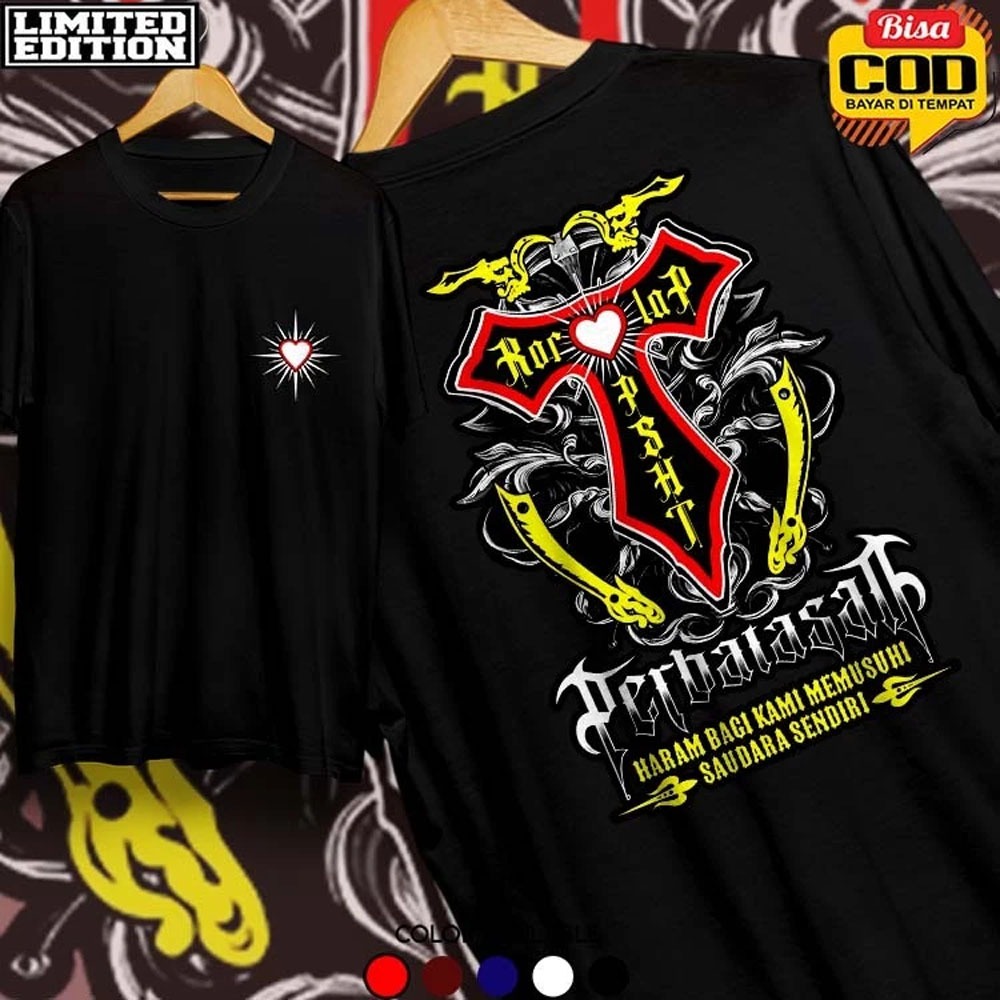 Baju PSHT Kaos Distro pria wanita Streetwear Premium FASHION OK ID