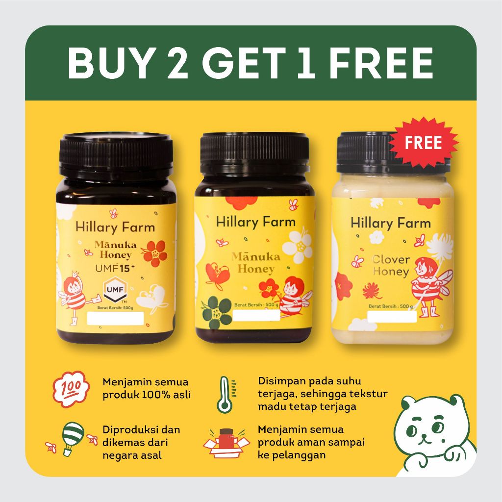 

Manuka Honey UMF 15+ , Manuka Honey Free Madu