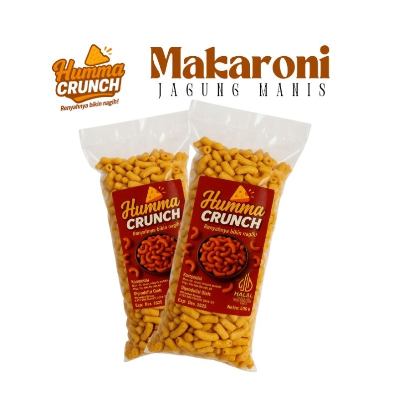 

Camilan Viral! Humma Crunch Makaroni Jagung Manis – Cocok Buat Nonton & Santai