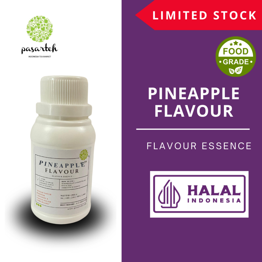 

[ pasarteh ] Pineapple Flavour | Flavour Essence | Perisa Aroma | Perisa Nanas | Essence Pineapple