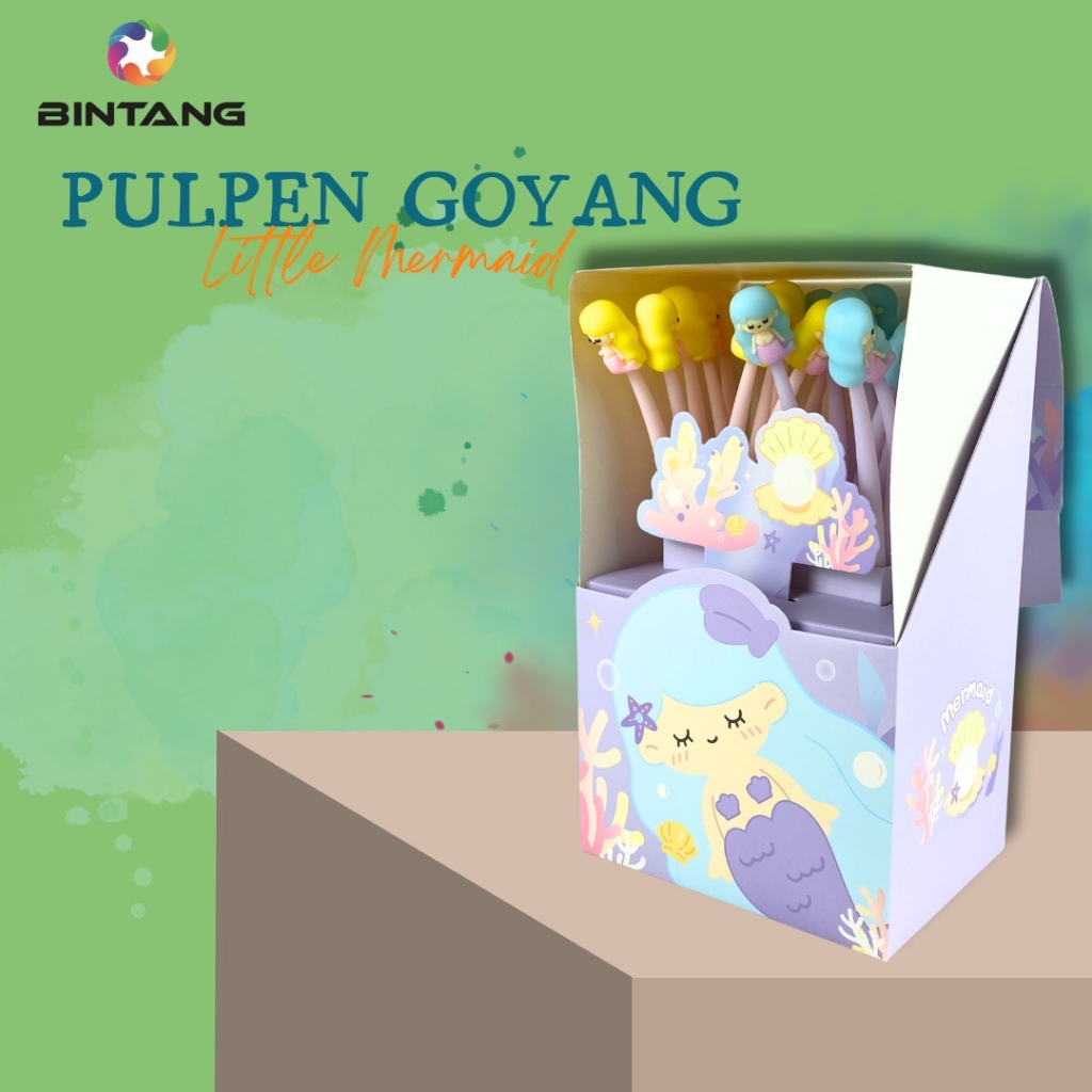 

PULPEN GEL GOYANG LITTLE MERMAID