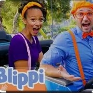 kostum blippi dan meekah anak