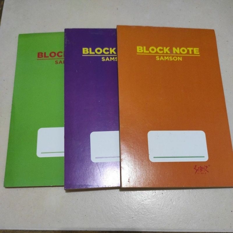 

Buku Note Block Note Samson Note Book Catatan Memo Kecil