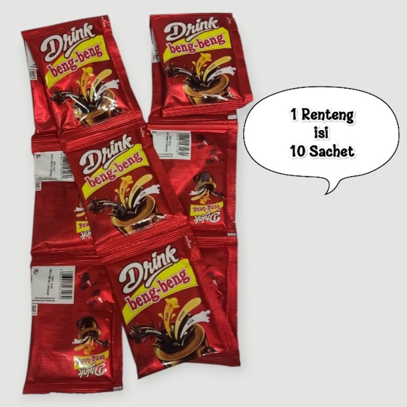 

Drink Beng-Beng Renteng/Minuman Cokelat Sachet 10x30 gr