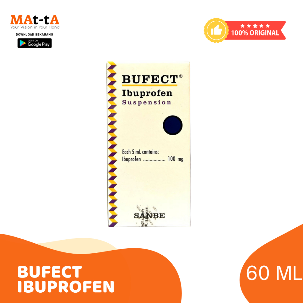 

BUFECT IBUPROFEN Syrup 60 ml