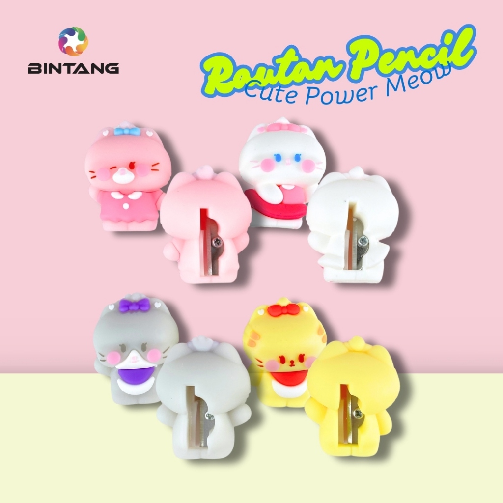 

RAUTAN PENSIL CUTE POWER MEOW MEOW