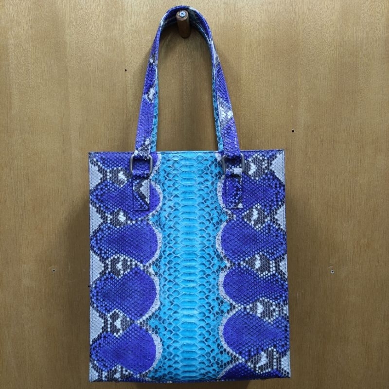 Tas Tote Kulit Ular - Totebag Snakeskin Leather