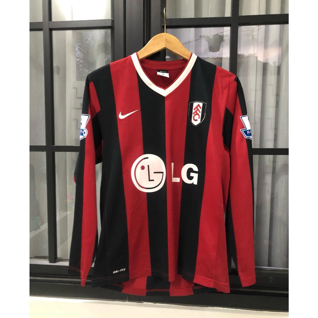 Jersey Bola Fulham Away 07/08 Second Vintage Ls