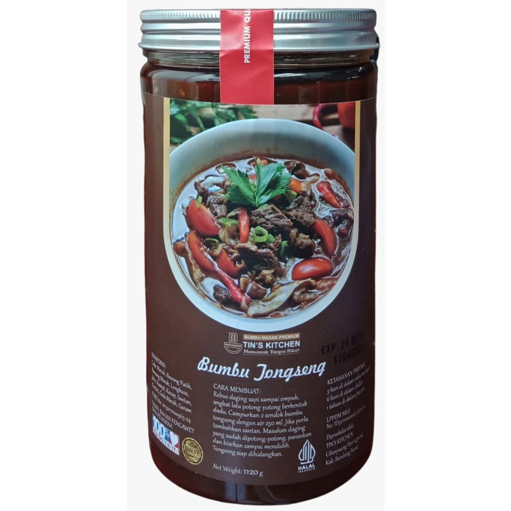 

Bumbu Tongseng Premium Tins Kitchen Ukuran 1120gr
