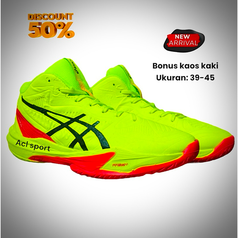 Sepatu Volly Netburner Import Terbaru Sepatu Voli Olahraga Pria Terlaris Spatu Voly Ball Sport Olah 
