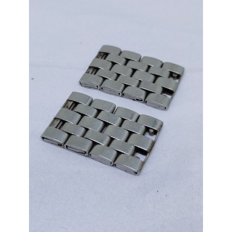 Sambungan rantai jam tangan sports extra link bracelet watch stainless part arloji klasik diver spor