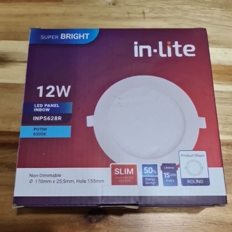 Lampu LED Downlight In-Lite 12 watt - INPS626R