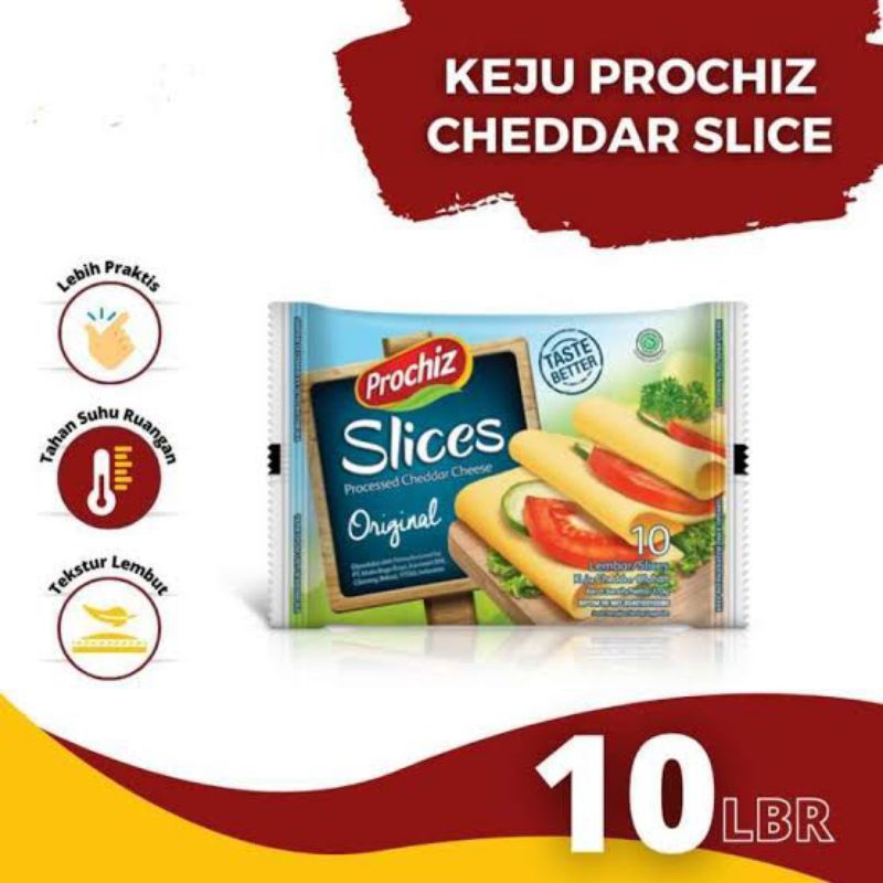 

Prochiz Gold Keju Slice Isi 10