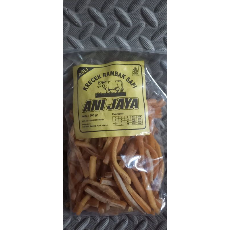 

Krecek Rambak Kulit Sapi / Dorokdok Varian Stik Panjang Asli Khas Mojokerto Enak Gurih Renyah Mantap