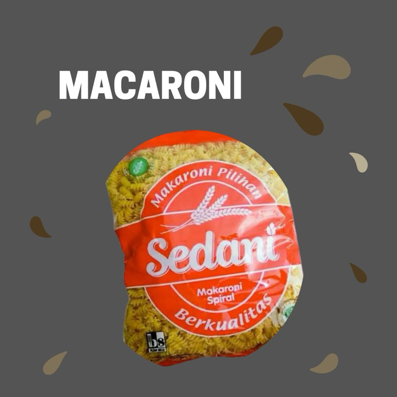 

MACARONI SEDANI SPIRAL