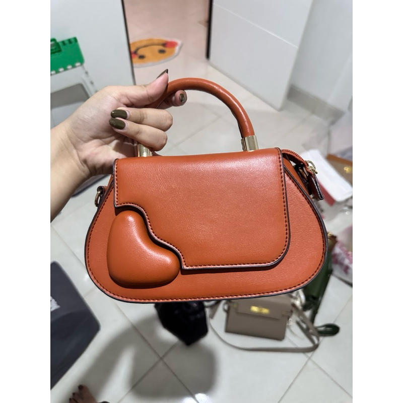 TAS BELLEZA PRELOVED COKLAT MAMA MUDA
