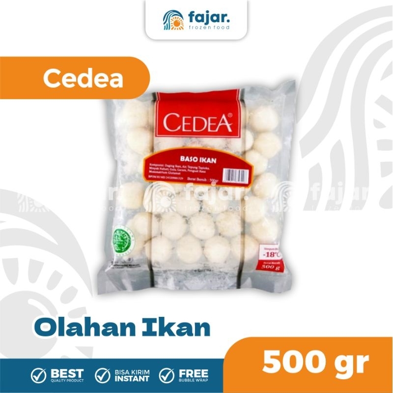 

[Best Seller] Cedea Bakso Ikan 500g