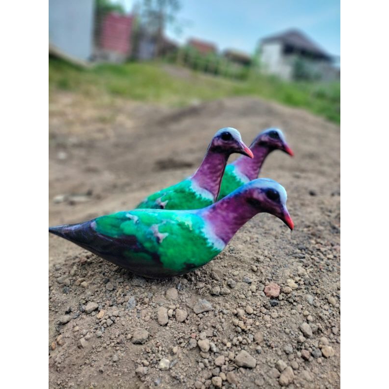 PATUNG JONTROT PUNAI TANAH MIRIP ASLI - JONTROT BURUNG PUNAI TANAH LIMUKAN - DECOY BURUNG PUNAI TANA