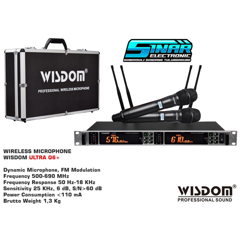 MIC WIRELESS WISDOM ULTRA Q6+ 6 ORIGINAL