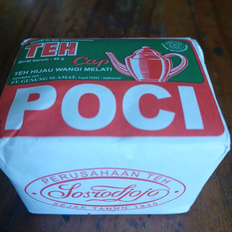 

Teh Poci Hijau 40 gram Teh Seduh Wangi Melati