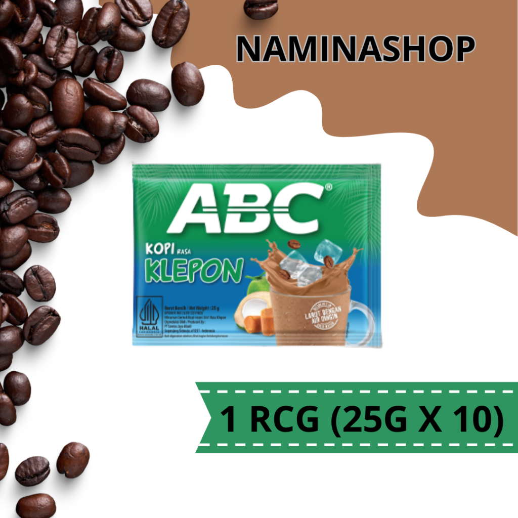 

ABC KOPI INSTANT KLEPON RCG 10x25g