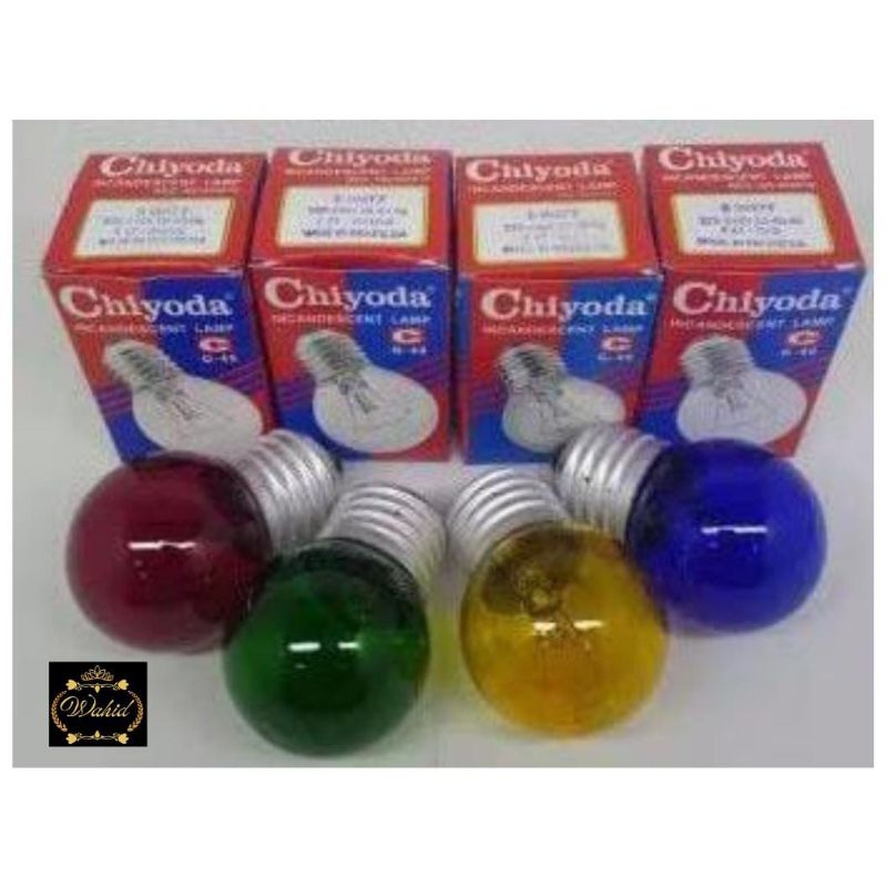 Bulb Lamp Lampu Bohlam Chiyoda Warna 5 Watt