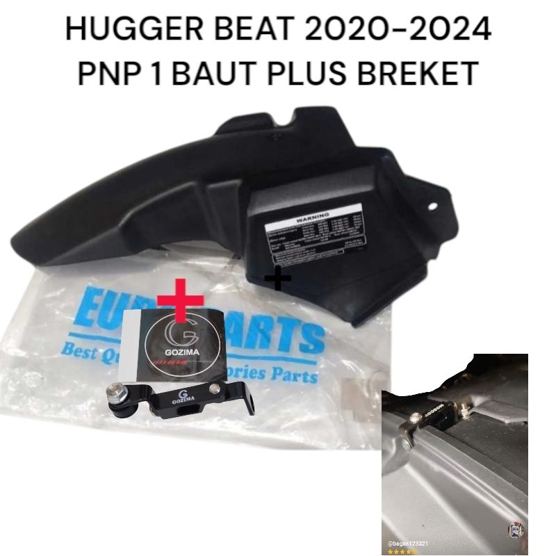 HUGGER BEAT PNP 1 BAUT HUGGER BEAT DELUXE GENIO STREET HUGGER 2020-2021-2022-2023-2024 PLUS BREKET