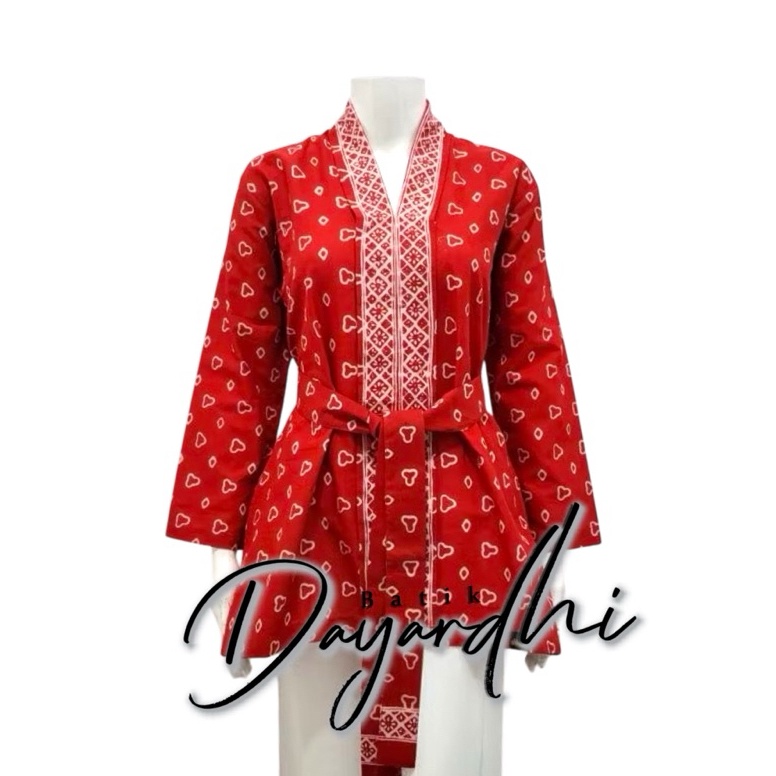 Sangat Nyaman Dayardhi Batik Modern Wanita Batik Obi Belt Jumputan Belt Kain Batik Wanita