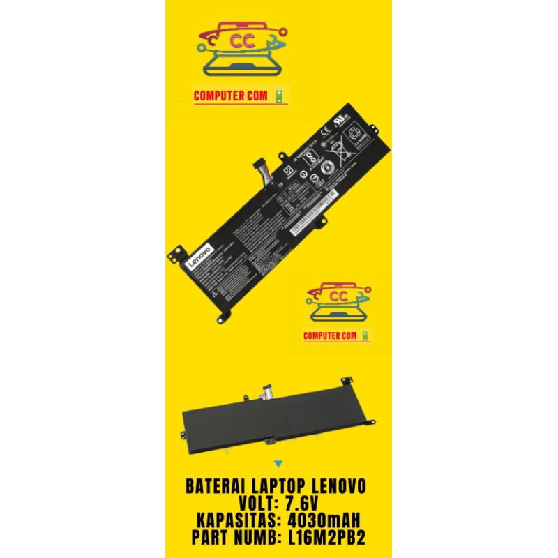 BATERAI BATERE LAPTOP LENOVO IDEAPAD 320-14ISK ORIGINAL