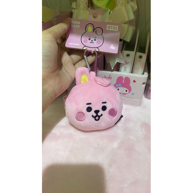[Preloved] BT21 Cooky Coin Case Official Line Friends Merchandise
