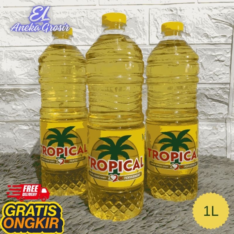 

Minyak Goreng Tropical Kemasan Botol (1 Liter)