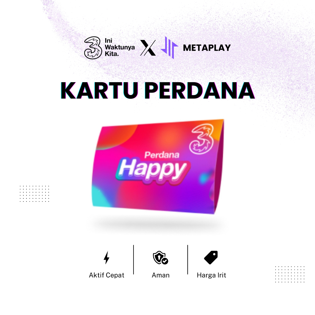 Kartu Perdana 3 Tri Happy