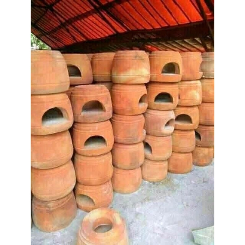 Tungku moderen irit kayu bakar