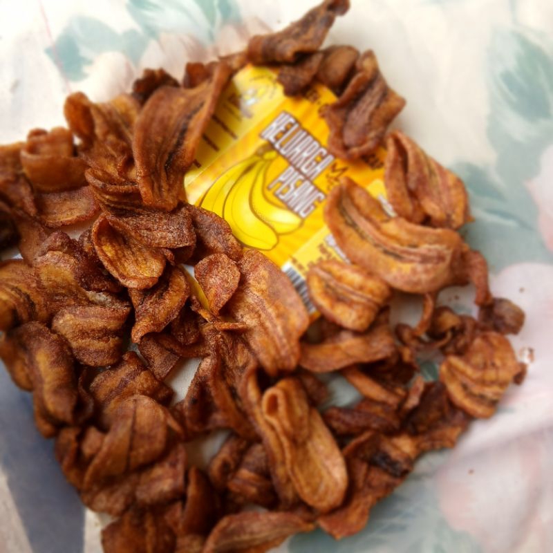 

sale kriuk 250gr pisang madu kering kriuk krez manis