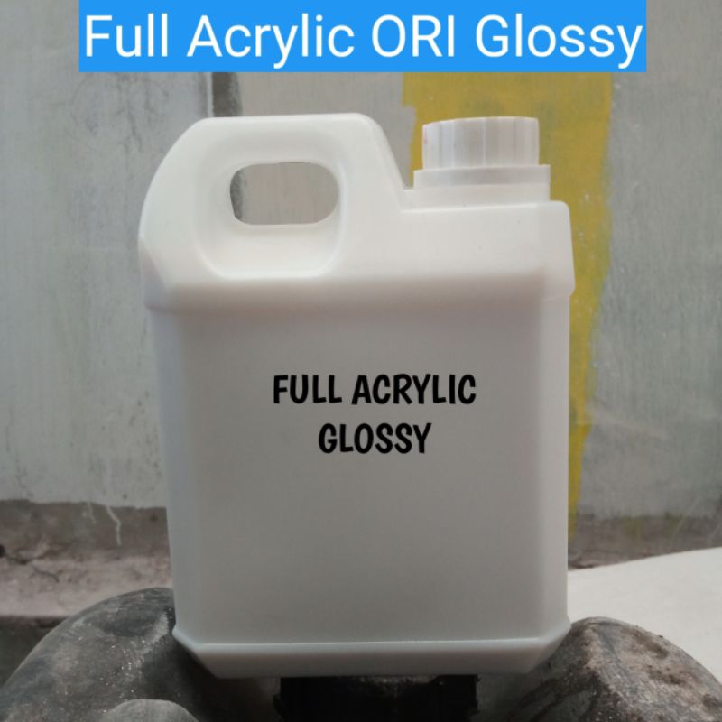Lem Binder Full Acrylic 5 Kg Tahan Air Dan Anti Uv Cat Glossy Waterproof Tbk