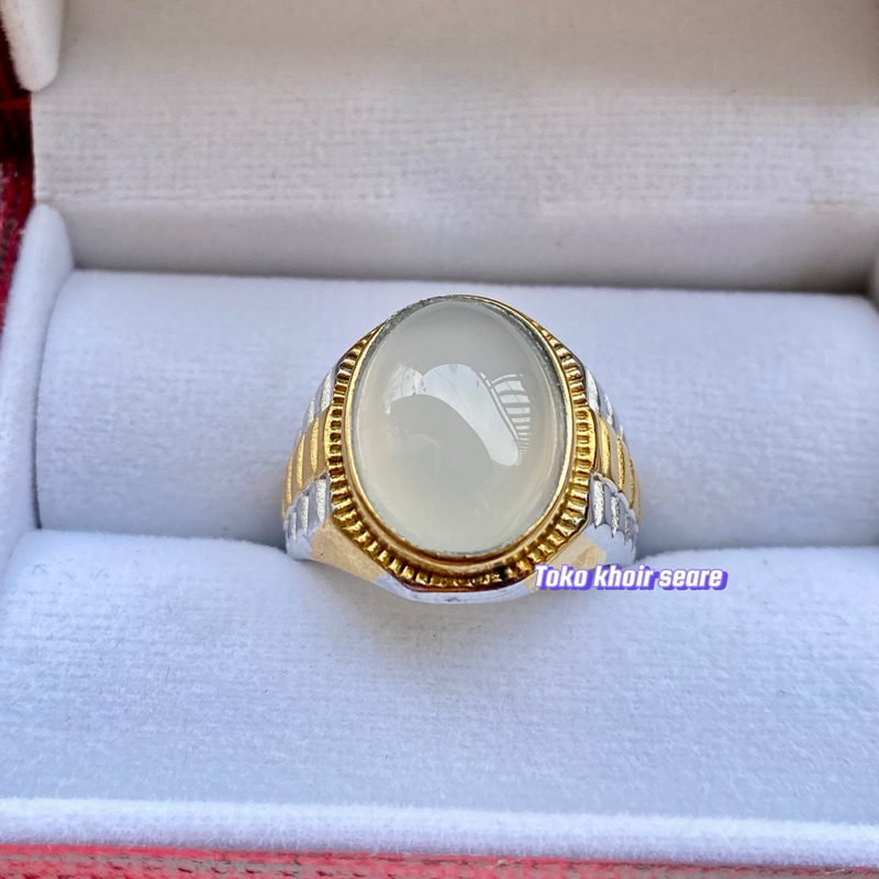 CINCIN BATU ANGGUR BULAN NATURAL SUPER MINIMALIS