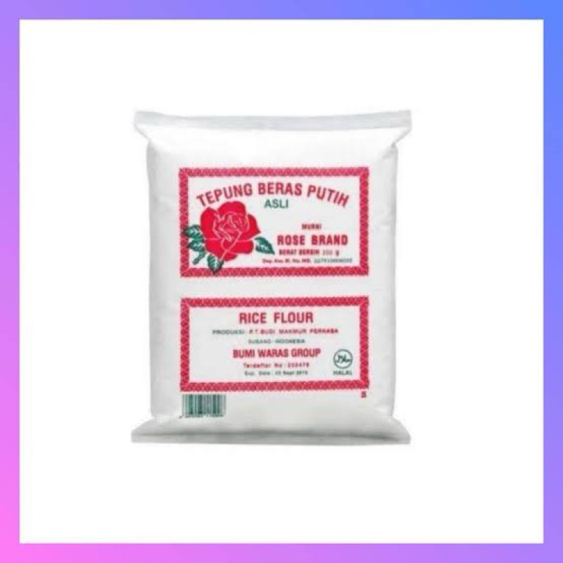 

Tepung beras mawar 200g