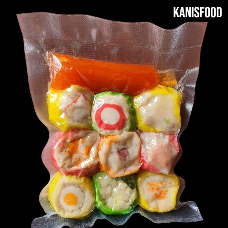 

dimsum mix siomay ayam kanis food frozen / dim sum beku /crab kucai pedas flower twister keju