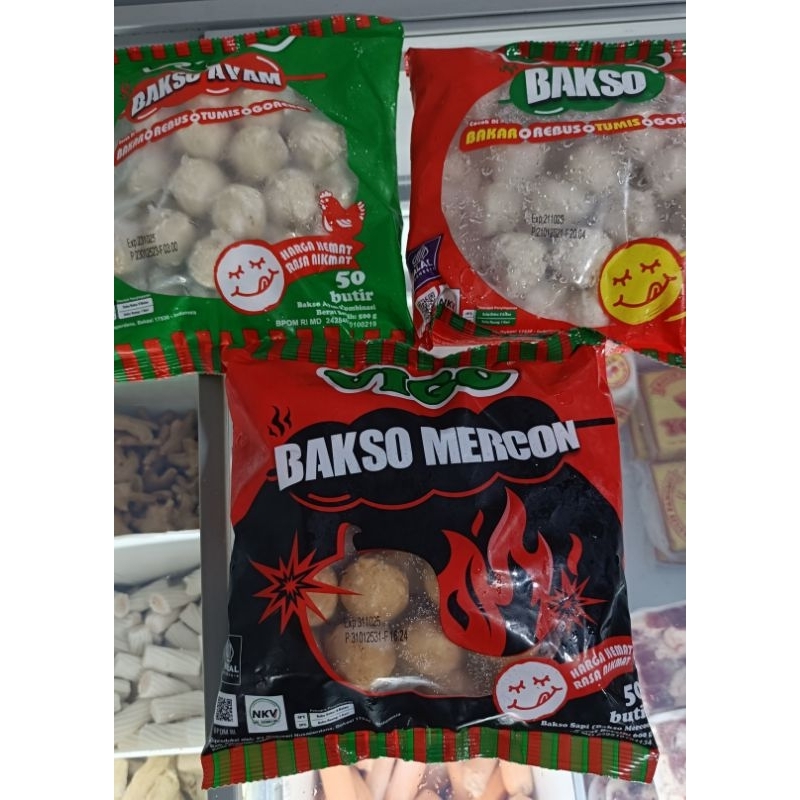 

Vigo bakso ayam dan sapi isi 50 500gr