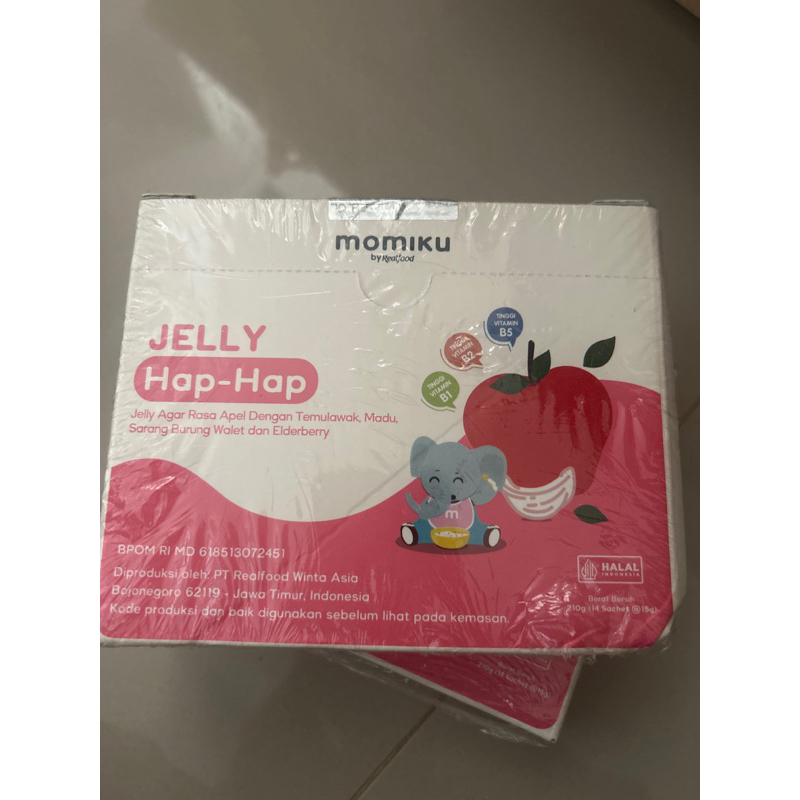 

bundling 2 realfood momiku jelly hap hap new