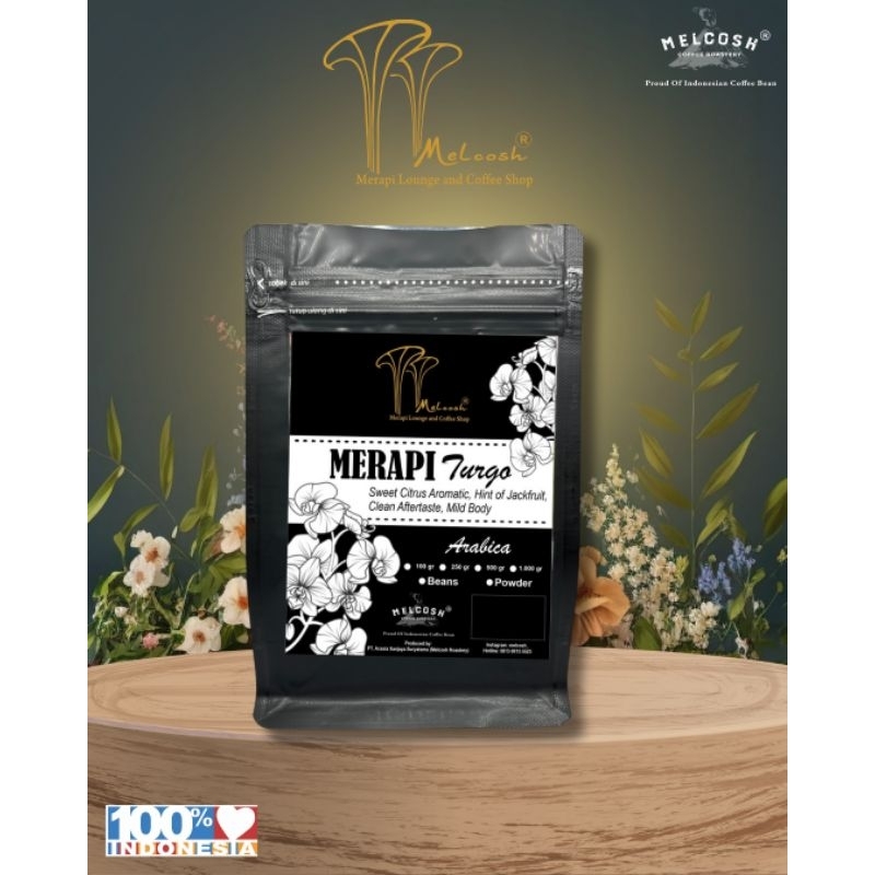 

Kopi Melcosh Arabika Merapi Turgo
