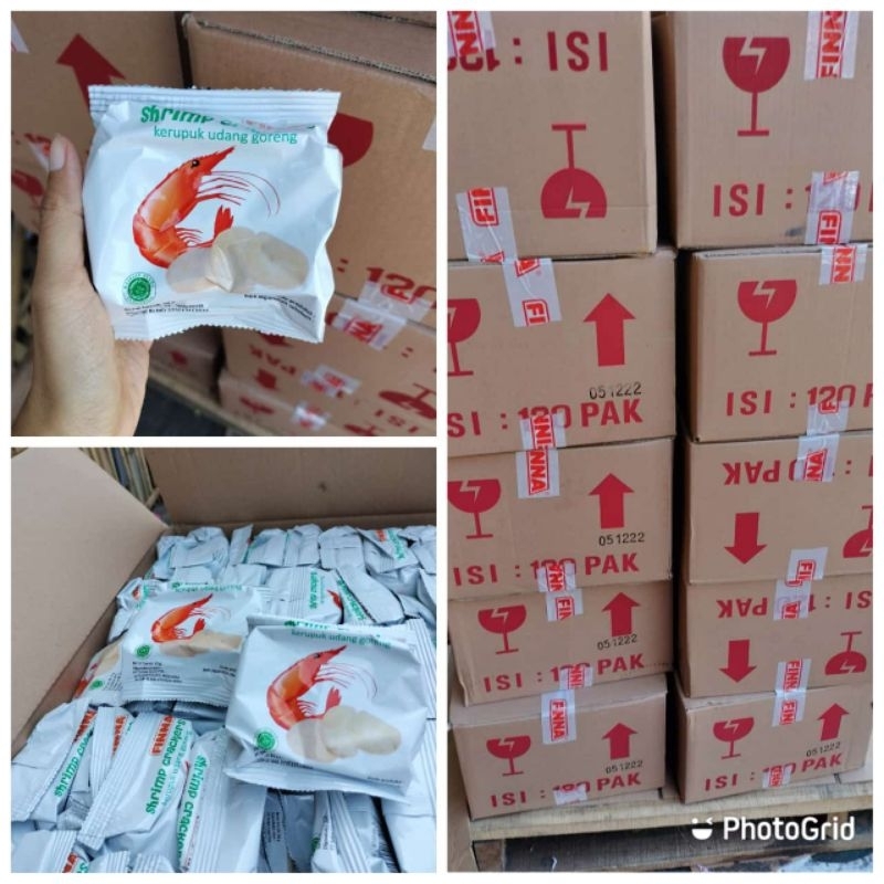 

KRUPUK FINNA Kerupuk Udang Goreng