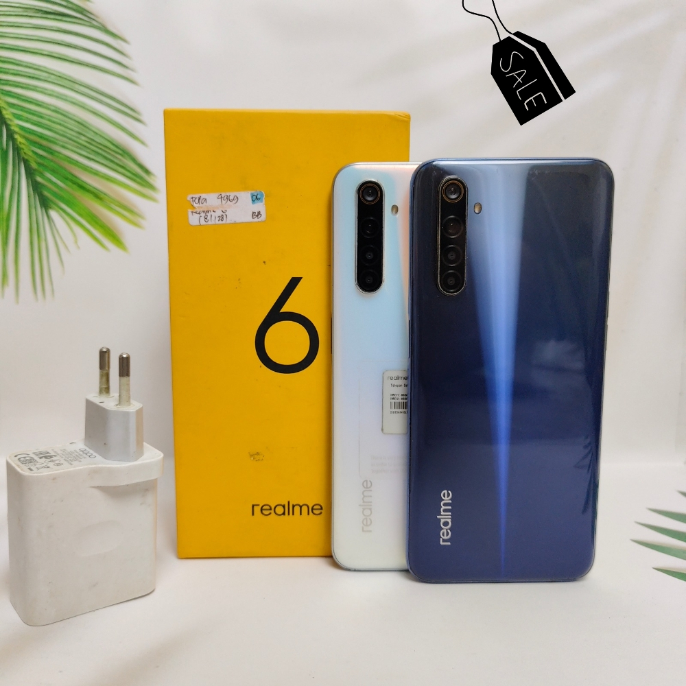 Realme 6 8/128~4/128 Fullset Second Garansi Resmi Hp Bekas Istimewa