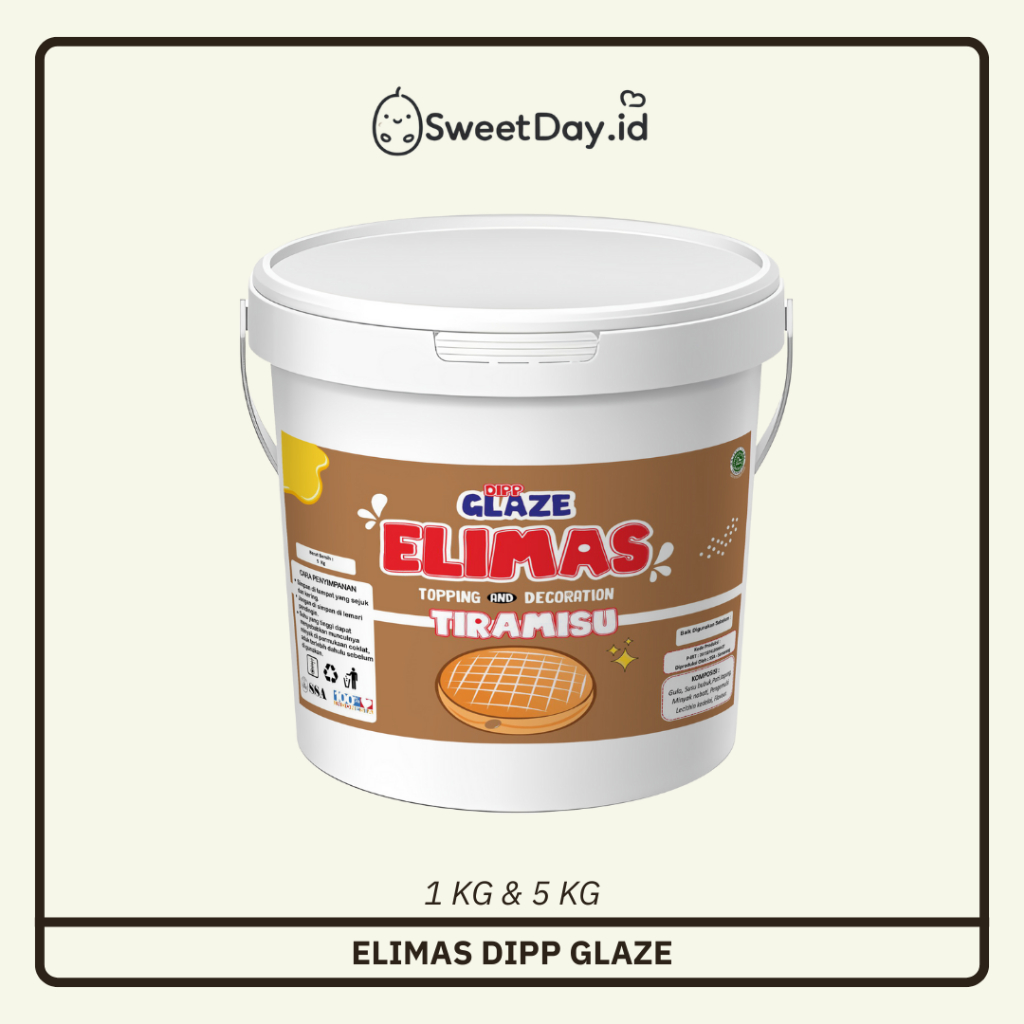 

Glaze Elimas Tiramisu Kemasan 1 Kg dan 5 Kg