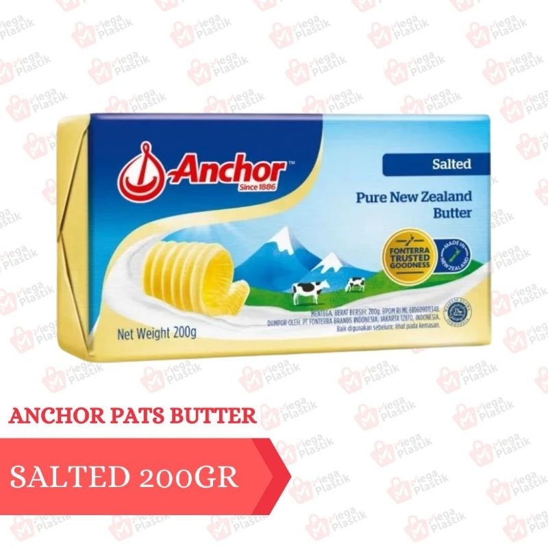 

ANCHOR SALTED BUTTER 200gr