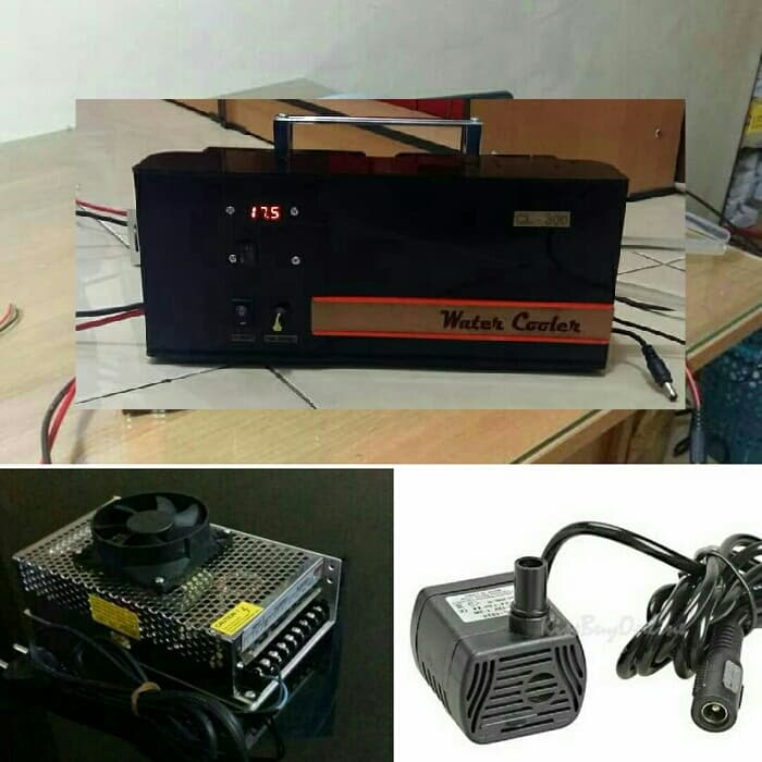 Combo 300 Chiller CL300 + PSU + Pompa Aquarium Water cooling Peltier
